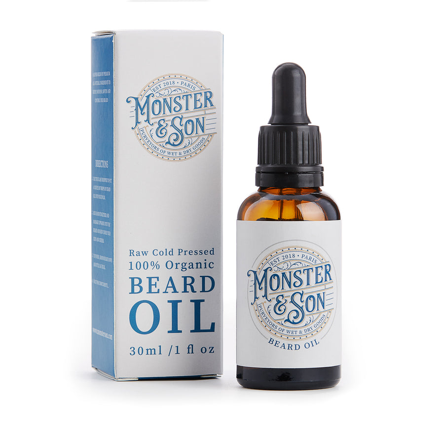 1) Premium 7-Item Organic Beard Grooming Kit
